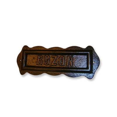 Frente Buzon Aluminio